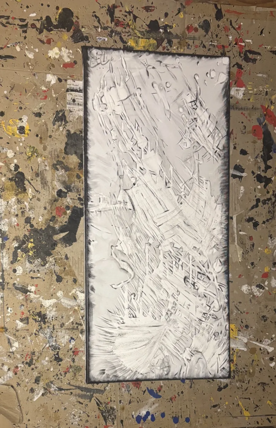 Œuvre abstraite 05 de David Briand