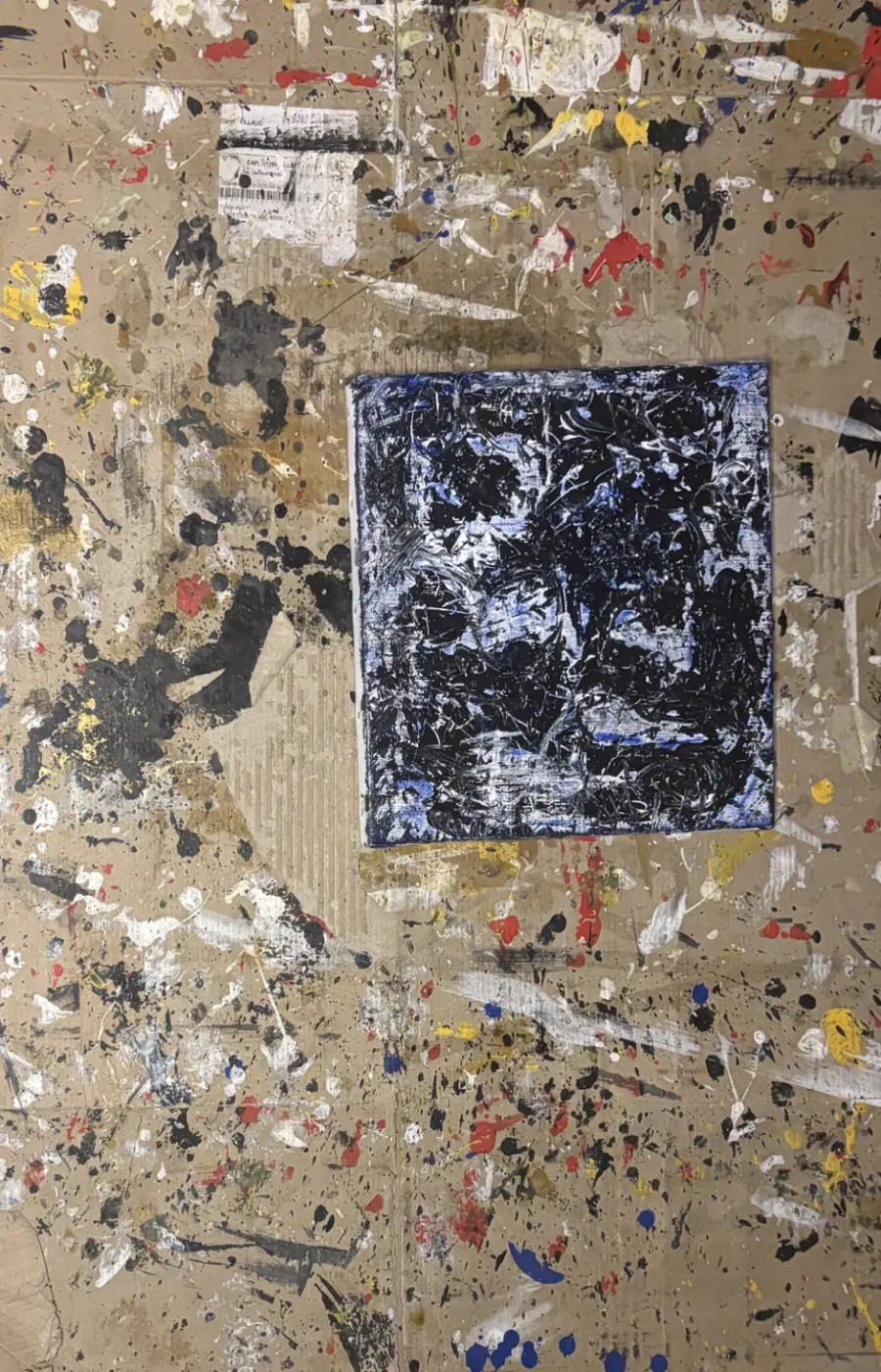 Œuvre abstraite 10 de David Briand