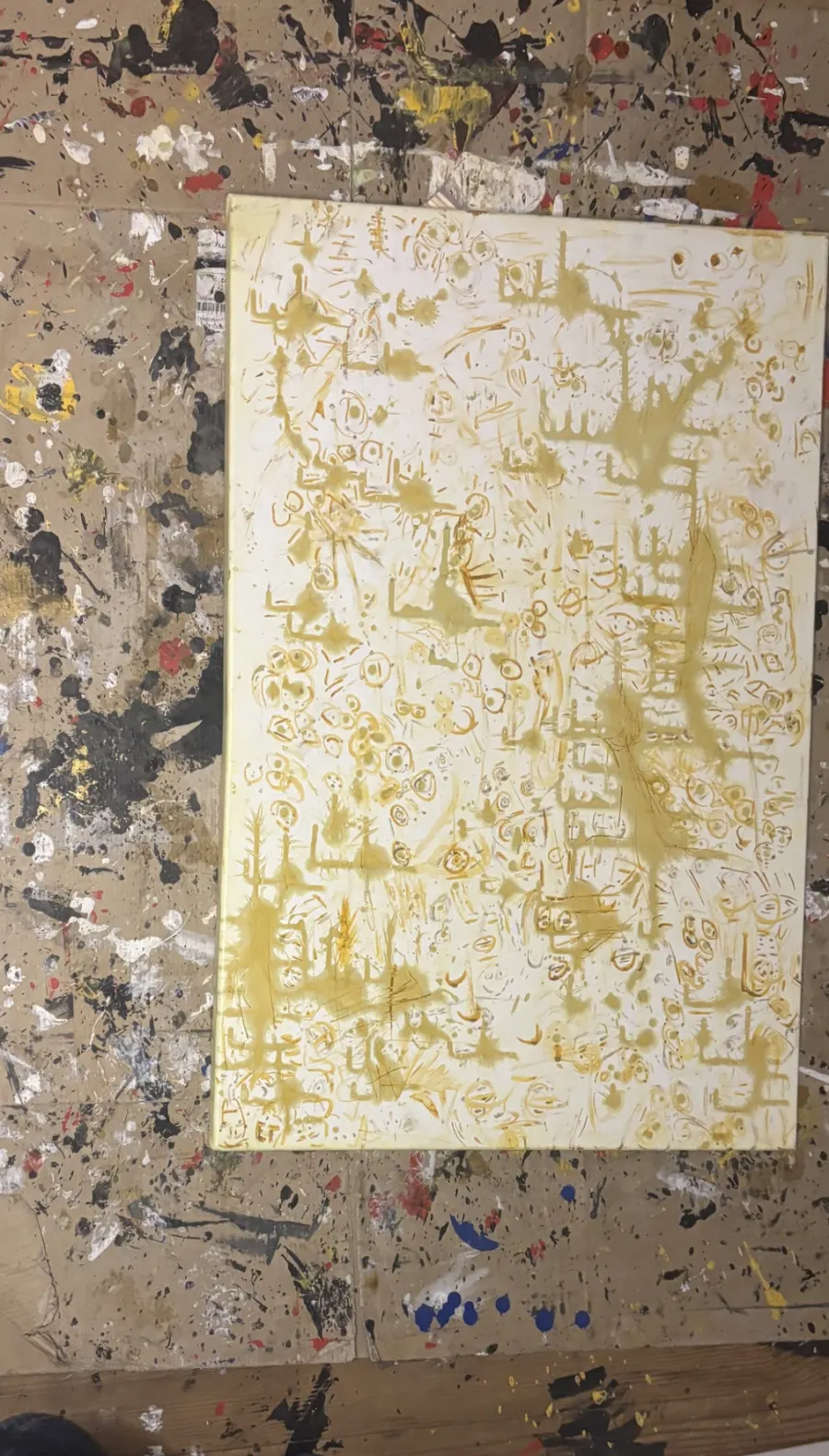 Œuvre abstraite 12 de David Briand