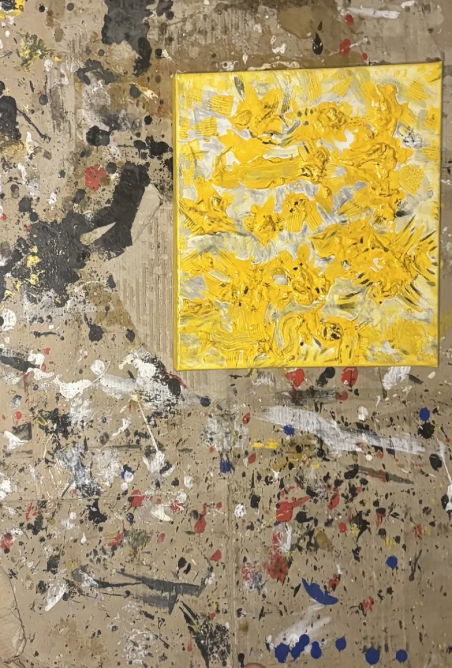 Œuvre abstraite 13 de David Briand