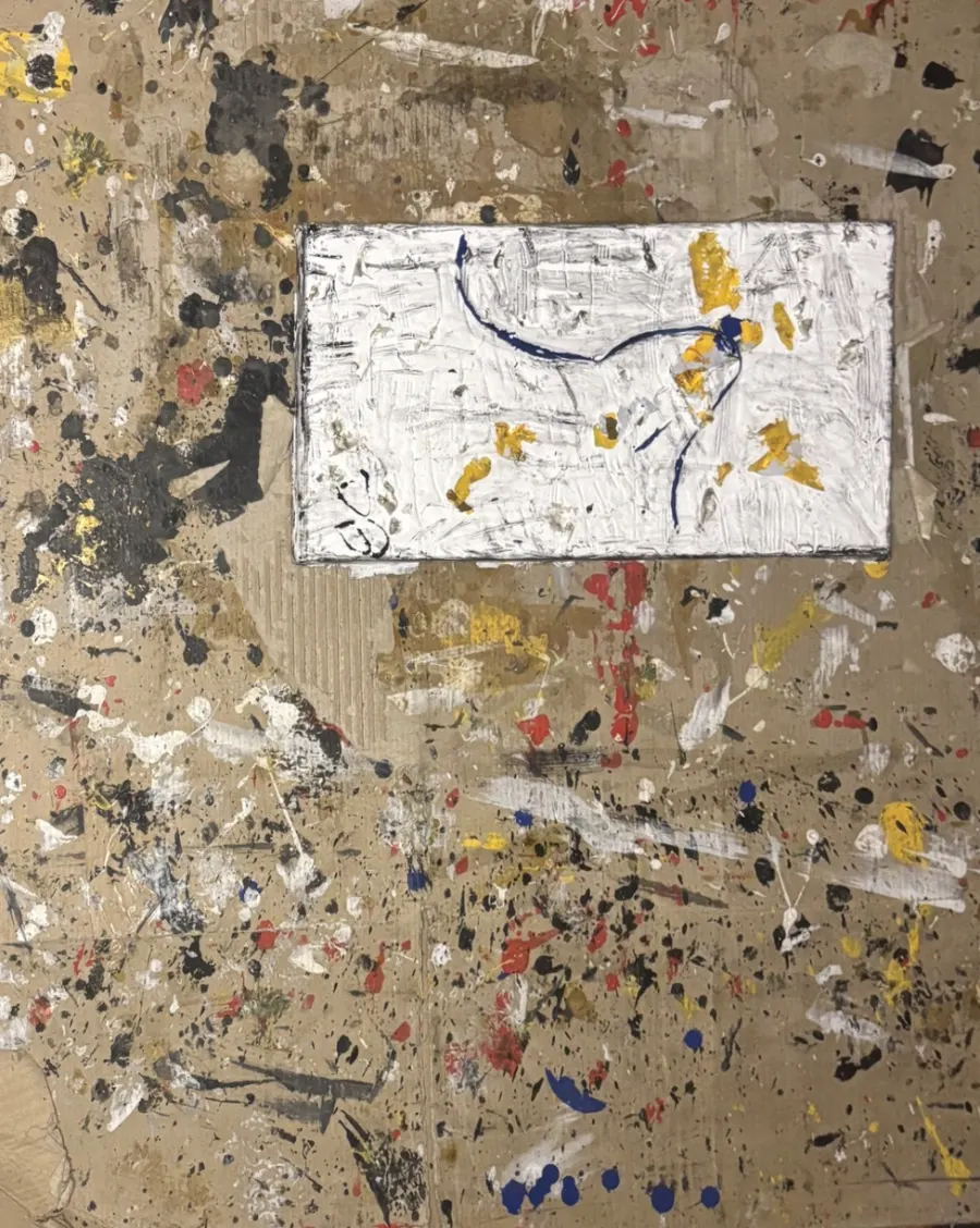 Œuvre abstraite 14 de David Briand