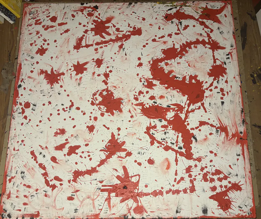 Œuvre abstraite 21 de David Briand