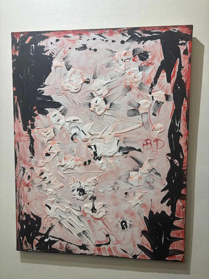 Œuvre abstraite 22 de David Briand